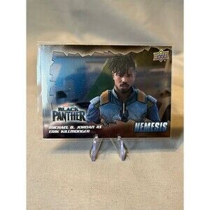 Marvel Upper Deck Allure Black Panther Killmonger Nemesis Card